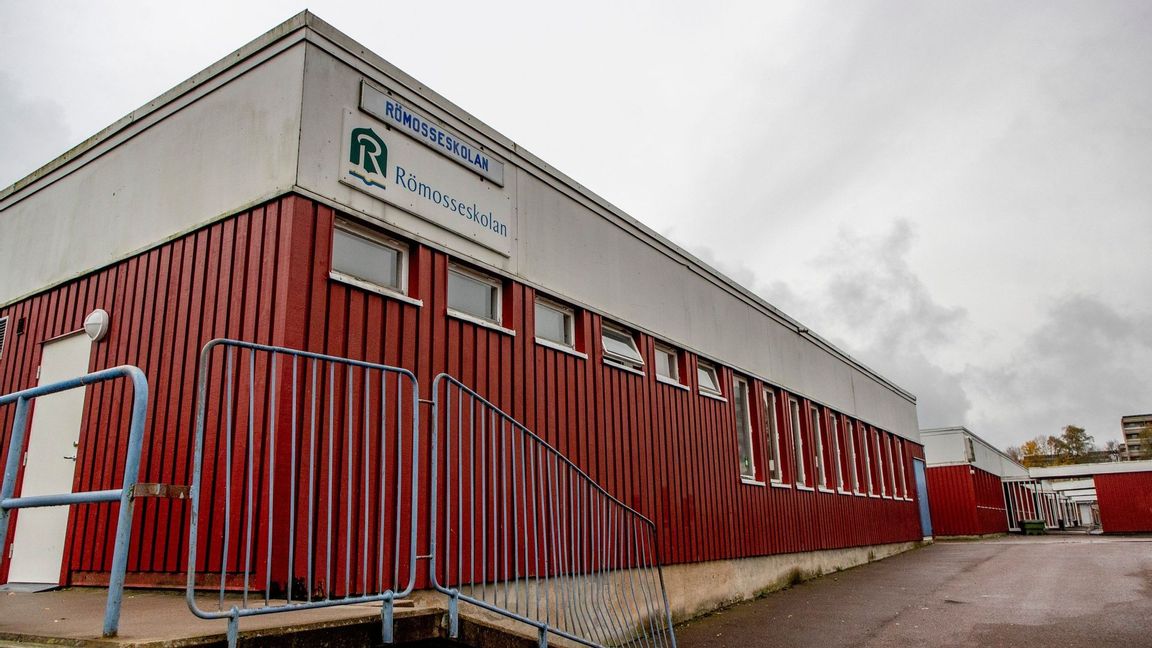 Römosseskolan i Angered, en av de tre friskolor i Göteborg som Skolinspektionen vill stänga. Arkivbild. Foto: Adam Ihse/TT.