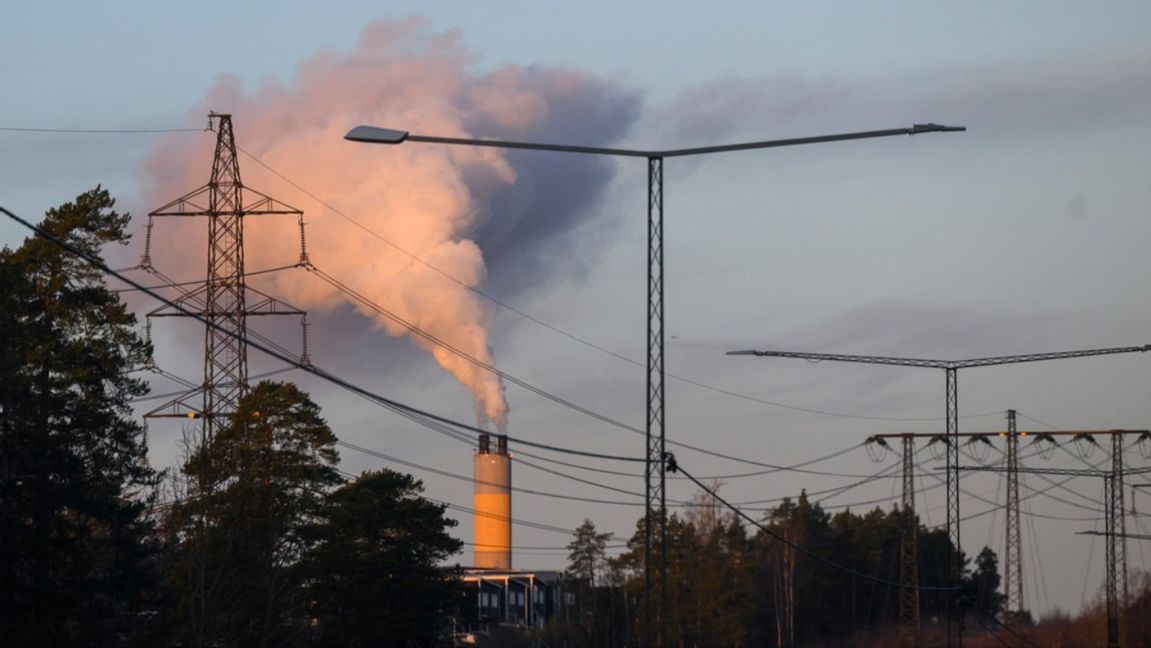 Den gröna omställningen går som tåget – men ett SJ-tåg... Foto: Henrik Montgomery/TT