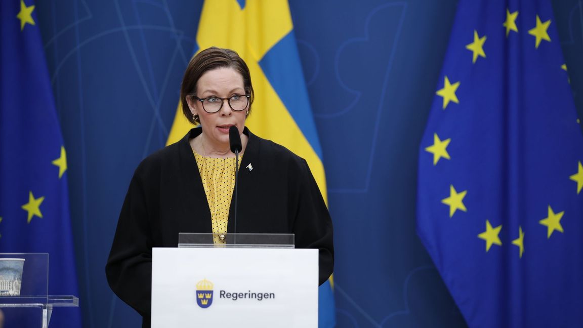 Utrikesminister Maria Malmer Stenergard (M). Foto: Caisa Rasmussen/TT