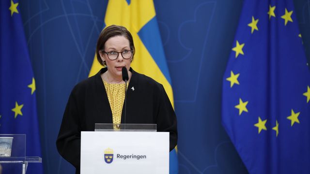 Utrikesminister Maria Malmer Stenergard (M). Foto: Caisa Rasmussen/TT