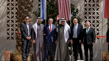 Utrikesministrarna från Israel, Bahrein, Förenade Arabemiraten, Egypten, Marocko och USA träffades i Negev för att diskutera regional säkerhet.  Foto: Tsafrir Abayov