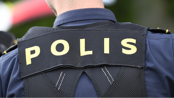 Vid gripandet fanns både tjänstemän från Europol samt svensk och dansk polis på plats. Foto: Maja Suslin/TT