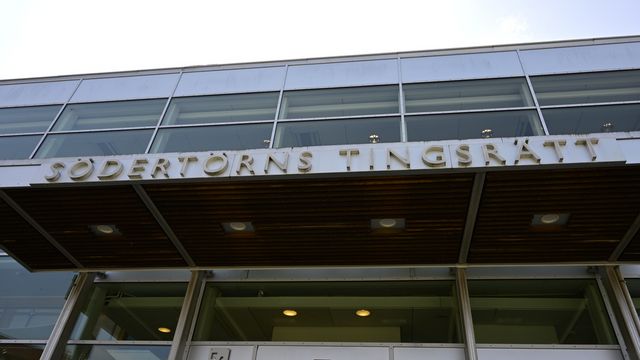 Södertörns tingsrätt dömer flera personer för inblandning i sprängdåd i Stockholmsområdet. Arkivbild. Jonas Ekströmer/TT