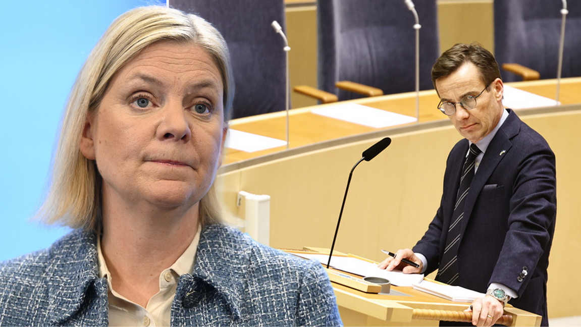 Ulf Kristersson KU-anmäls efter uttalandet i kärnkraftsdebatten. Foto: Jessica Gow/Stefan Jerrevång/TT