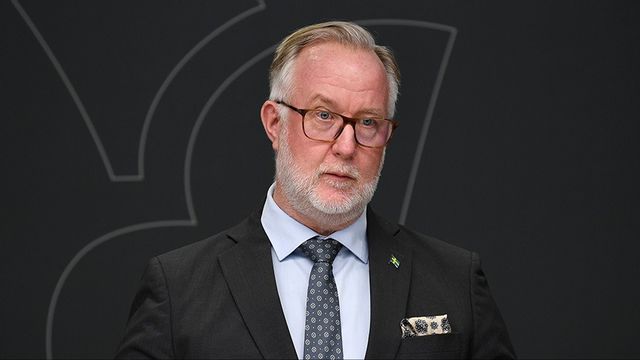 Partiledaren Johan Pehrson (L). Foto: Viktoria Bank/TT