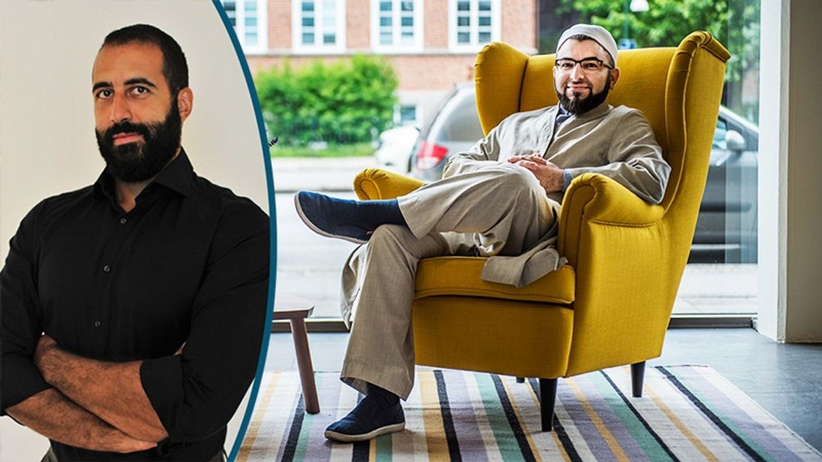 Salahuddin Barakat sitter inte inne med lösningen på några problem. Foto: My Hellberg / Emil Langvad/TT