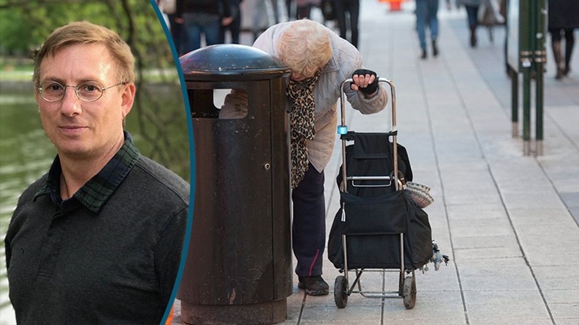 Bör lägstanivån ligga under den som gäller för pensionärer från låglöneyrken? Foto: Leif R Jansson/TT