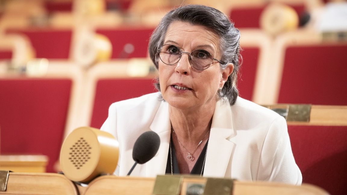 Ellen Juntti var den ende som gick i emot partiet kring könslagen. Då straffades hon, men nu får hon rätt. Foto: Fredrik Sandberg/TT