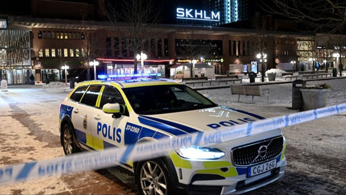 Ett nytt polishus i Skärholmen ska öka tryggheten i området. Foto: Jonas Ekströmer/TT. 