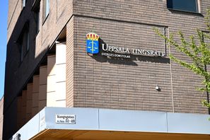 Uppsala tingsrätt. Arkivbild. Foto: Jessica Gow/TT