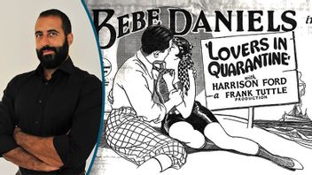 Sexualdebuten borde föda längtan och drömmar om kärlek. Foto: My Hellberg / Filmaffisch för ”Lovers in Quarantine” (1925)