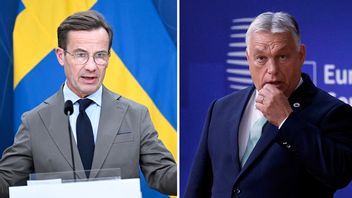 Ulf Kristersson och Viktor Orbán har en brokig historia ihop. Foto: Fredrik Sandberg/TT/AP