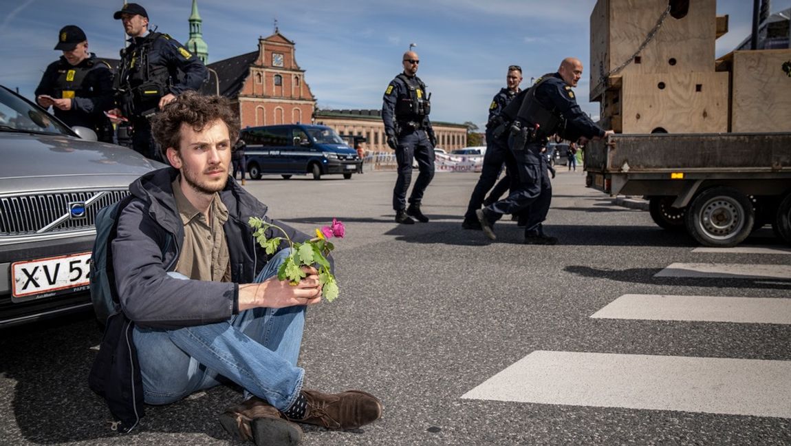 På många ställen runt om i Europa har gruppen slagit till och stört trafik eller vandaliserat. Foto: Mads Claus Rasmussen/TT