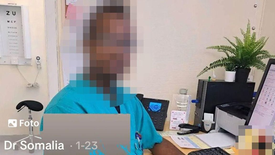 Doktor Somalia. Foto: Tiktok