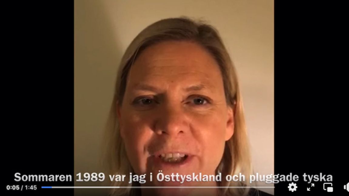 Magdalena Andersson DDR