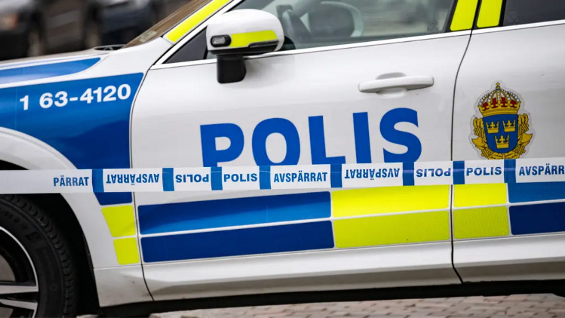 Genrebild. Polisen har spärrat av ett område söder om Kramfors sedan en man misshandlats till döds på tisdagskvällen. Foto: Johan Nilsson/TT