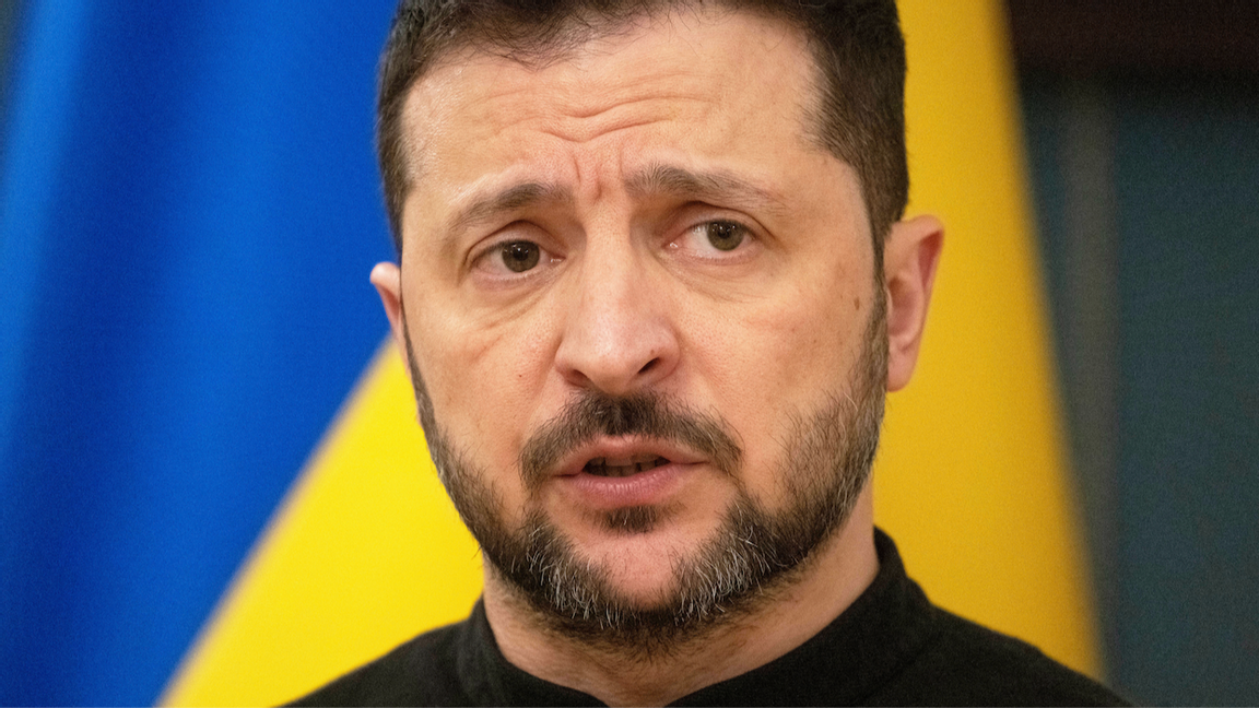 Ukrainas president Volodymyr Zelenskyj. Foto: Efrem Lukatsky/AP/TT