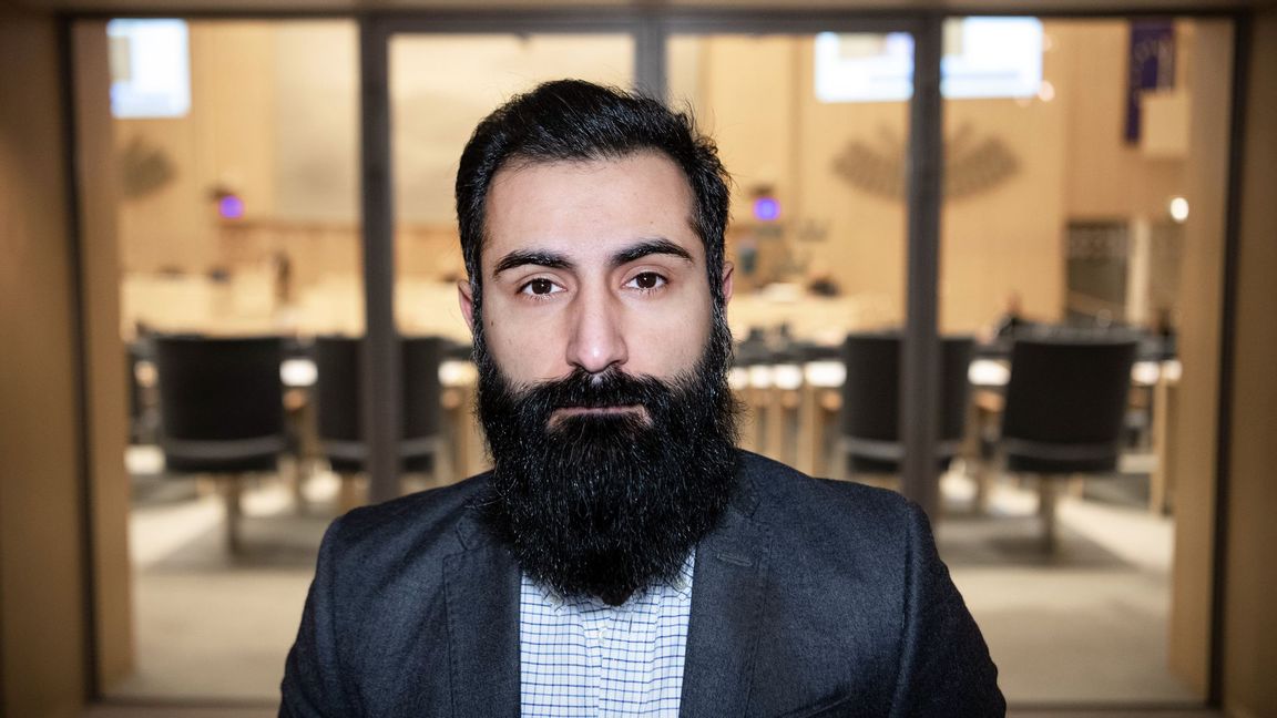 Hanif Bali (M). Foto: Tomas Oneborg/SvD/TT