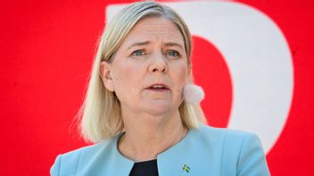 Socialdemokraternas partiledare Magdalena Andersson. Foto: Christine Olsson/TT