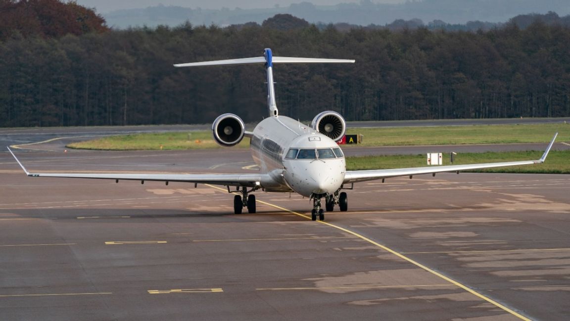 Enligt polis har ett hot riktats mot ett flygplan på Arlanda. Foto: Johan Nilsson/TT 