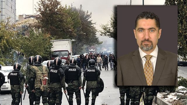 Bild från protester i Iran 2019. Foto: Alireza Vahabzadeh (CC BY 4.0)/Privat