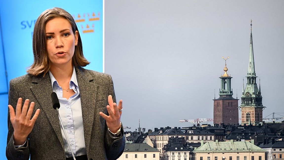 Nike Örbrink (KD) vill se en tillfällig tjänst som slöseriombudsman i Stockholm. Foto: Pontus Lundahl/Fredrik Sandberg/TT