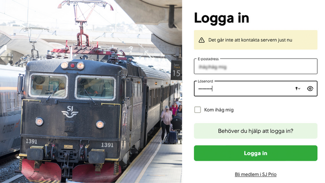 Stor problematik för att säkra biljetter till jul- och nyårsresor. Foto: Terje Pedersen/TT