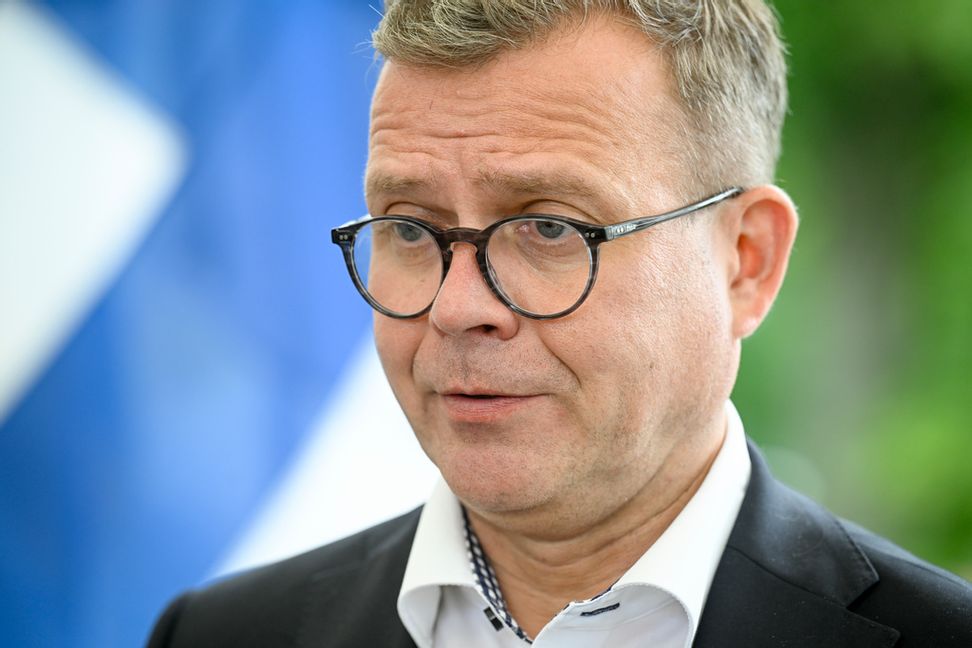 Finlands statsminister Petteri Orpo (Saml). Arkivbild. Fredrik Sandberg/TT