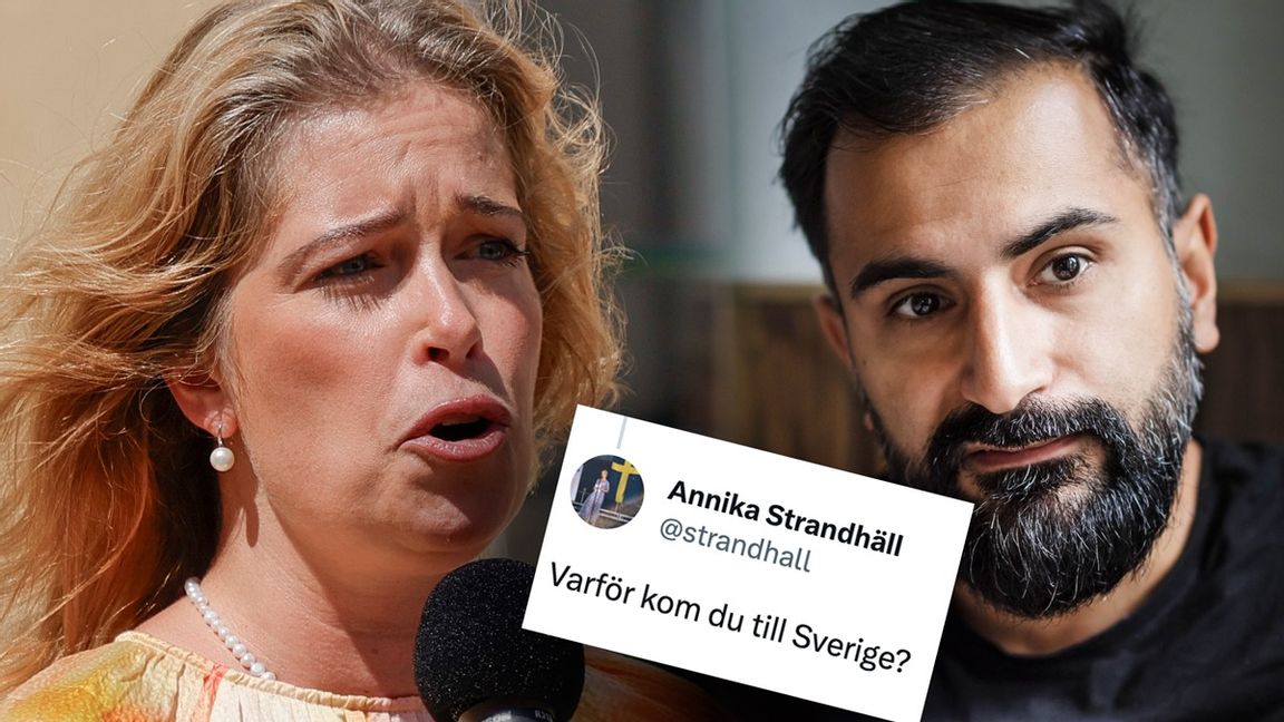 Annika Strandhäll och Hanif Bali. Foto: Adam Ihse/Stina Stjernkvist/SvD/TT