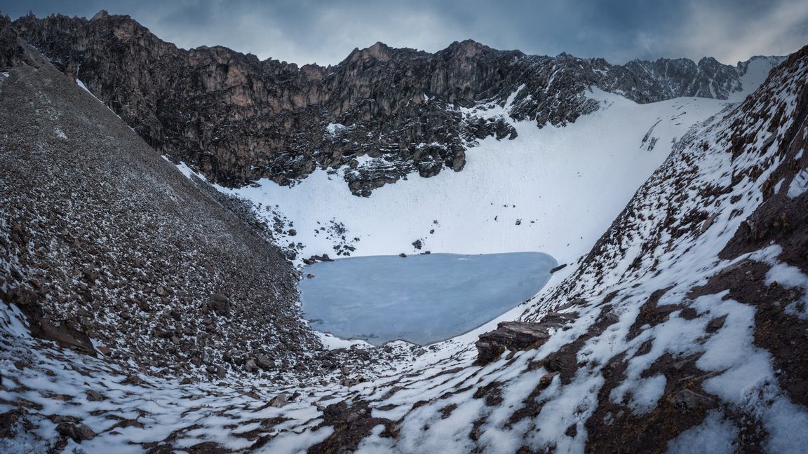 Roopkund-sjön.
Foto: Atish Waghwase/TT.