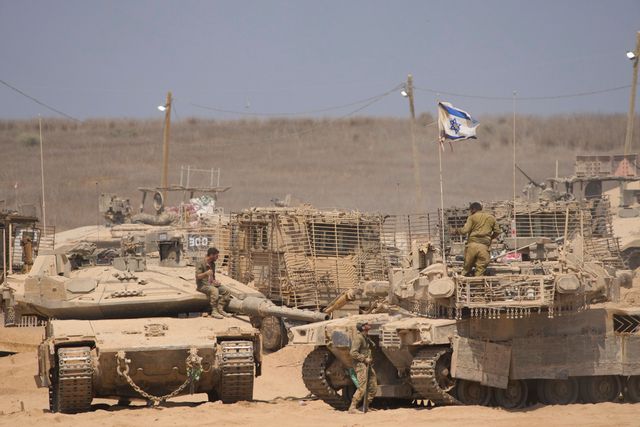 Uppropet vill att internationell media ska släppas in i Gaza för att kunna rapportera därifrån. De som skrivit på kan nu stoppas från att bevaka Gaza. Arkivbild. Foto: Ariel Schalit/AP/TT