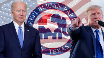 Republikanerna i Texas menar att Joe Biden vann valet som ett resultat av valfusk. Foto: Evan Vucci/Joe Maiorana/AP/TT