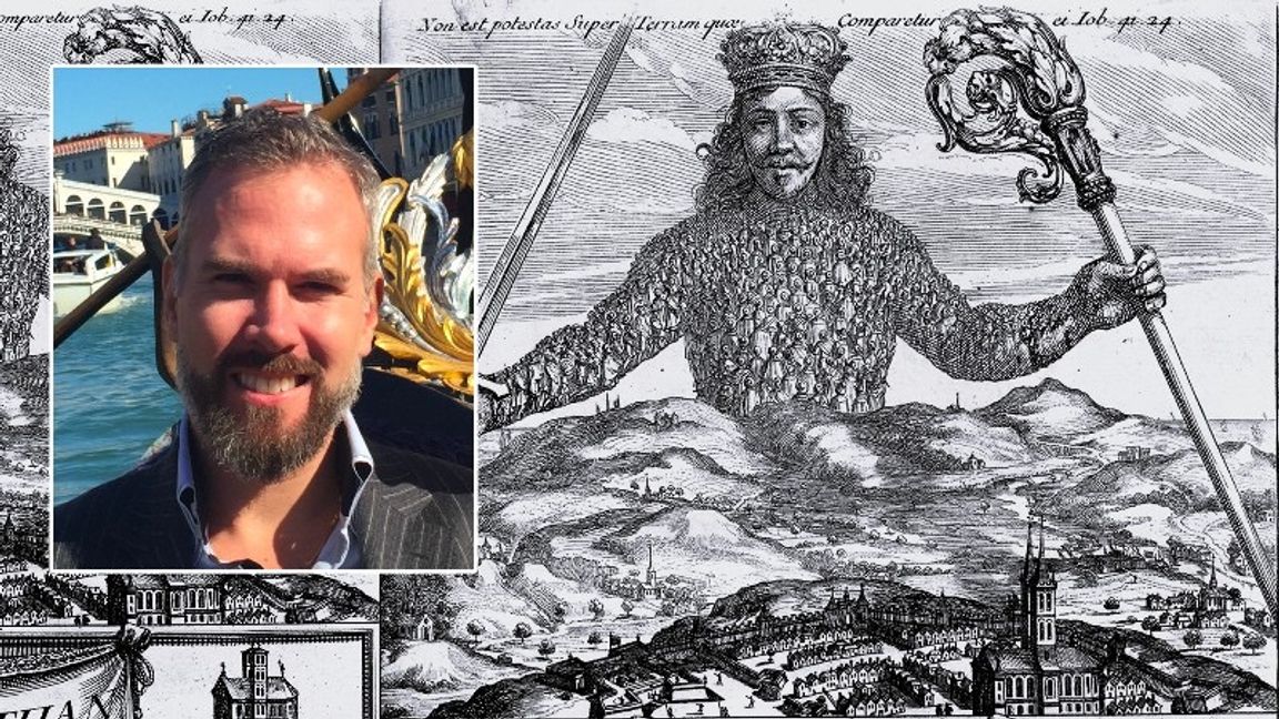 Thomas Hobbes Leviathan ligger I grunden för både liberal och konservativ samhällsyn. Foto: Privat / Abraham Bosse (public domain)