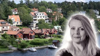 ”Kom till Sverige – få en lyxvilla!” Foto: Fredrik Sandberg/TT