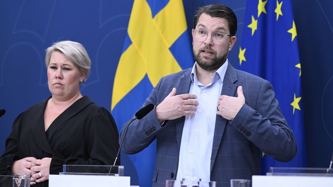 Förändringen i svensk politik speglar snarare en insikt än en jakt på Sverigedemokraternas väljare. Foto: Jessica Gow/TT 