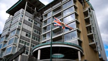 Den brittiska ambassaden i Moskva. Foto: Dmitry Serebryakov/AP