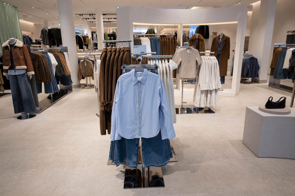 H&M lyfter på Stockholmsbörsen. Arkivbild. Foto: Fredrik Sandberg/TT