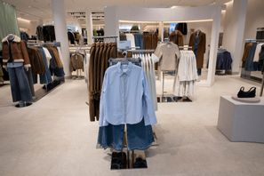H&M lyfter på Stockholmsbörsen. Arkivbild. Foto: Fredrik Sandberg/TT