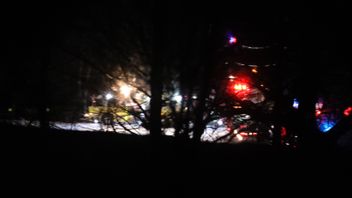 Räddningstjänst på plats i Mendon. Foto: Tina MacIntyre-Yee/TT.