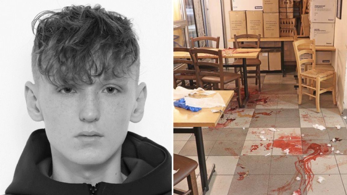 Isak Brandin, 16, döms till fyra års sluten ungdomsvård för mord. Foto: Polisen