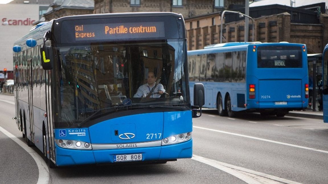 Bussar i Göteborg (arkivbild). Foto: Foto: Fredrik Sandberg / TT 