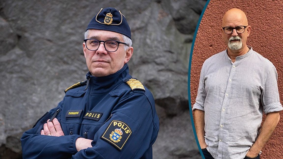 Rikspolischef Anders Thornberg hälsades som en frälsare – men hur blev det? Foto: Carl-Olof Zimmerman/TT /Privat