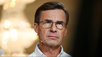 Ulf Kristersson har hamnat i blåsväder. Foto: Stina Stjernkvist/TT