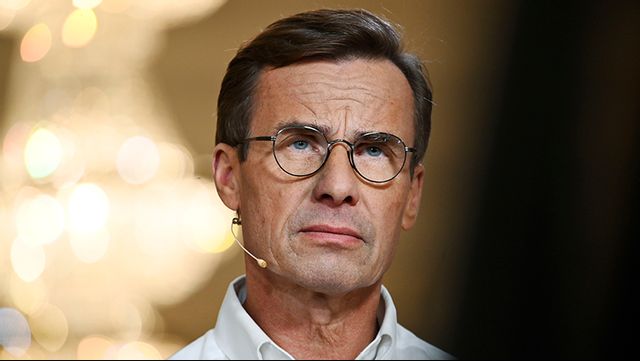 Ulf Kristersson har hamnat i blåsväder. Foto: Stina Stjernkvist/TT