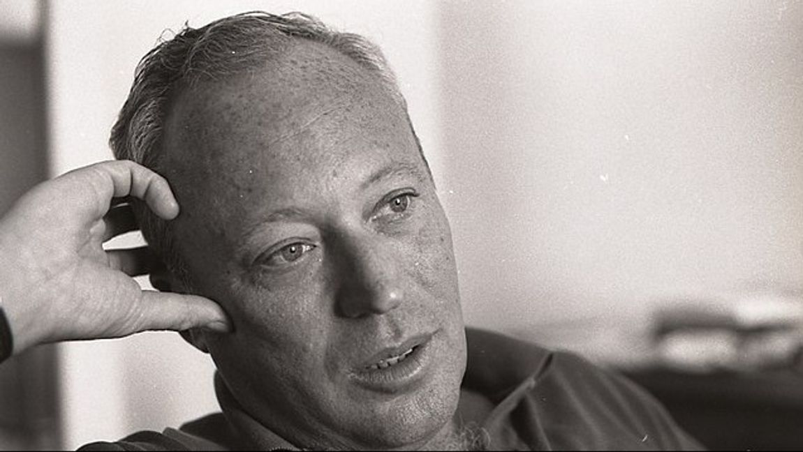 Leon Uris besökte Israel 1967. Foto: Wikipedia