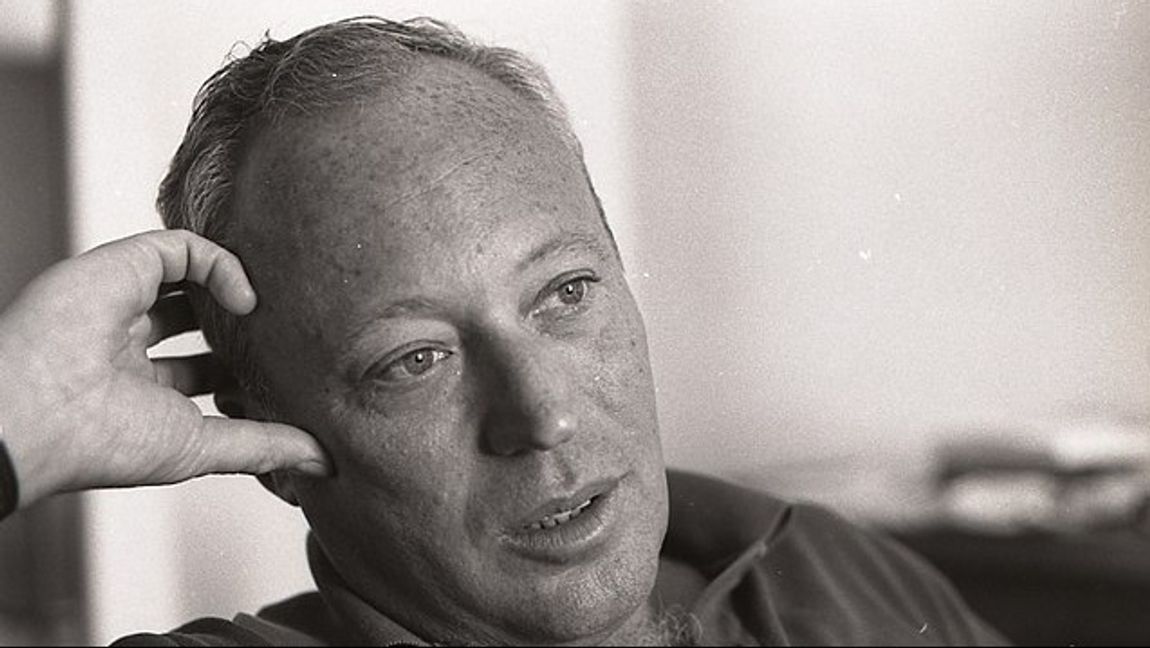 Leon Uris besökte Israel 1967. Foto: Wikipedia 