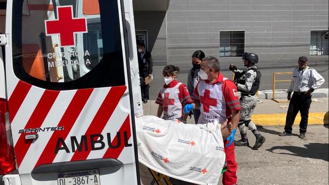 Röda Korset i USA. Foto: Morgan Lee/AP/TT