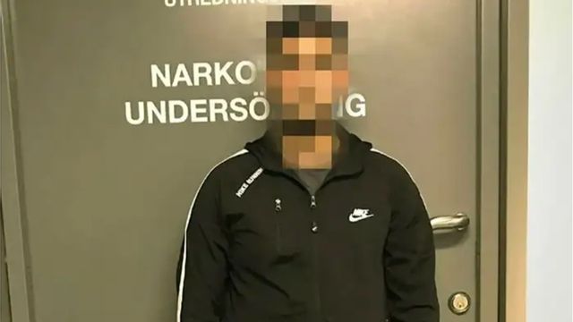 Den misstänkta 23-åringen har tidigare dömts för våldsamt upplopp. Foto: Polisen