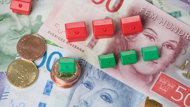 Huspriser, lägenhetspriser och bostadslån. Foto: Fredrik Sandberg / TT