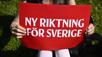 Den nya riktningen för Sverige som är Socialdemokraternas mål är uppenbart fel riktning. Foto: Christine Olsson/TT